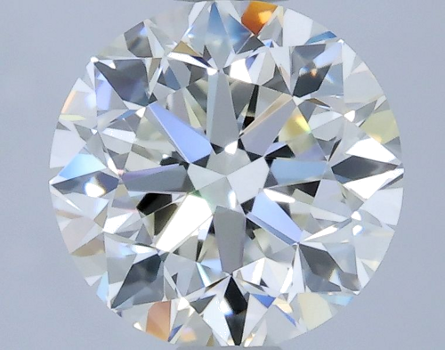 1.01 carat I-VVS2 Very Good cut Natūralus Round Deimantas (1)