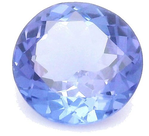 0.99 carat BLUE Round Tanzanite (1)