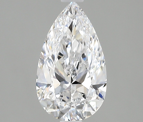 1.5 carat D-VVS1 Natūralus Pear Deimantas (1)