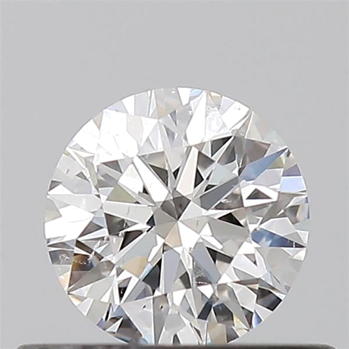0.44 carat F-SI2 Excellent cut Natūralus Round Deimantas (1)