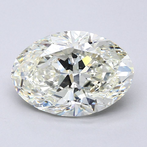 5.51 carat K-SI1 Natūralus Oval Deimantas (1)