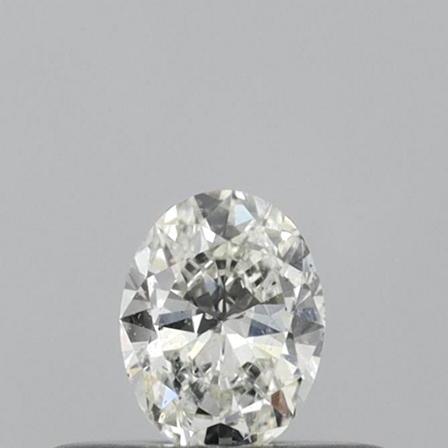 0.19 carat G-SI2 Natūralus Oval Deimantas (1)