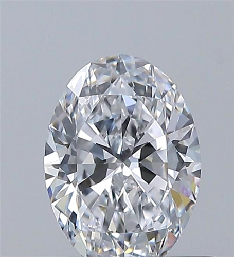 0.5 carat D-VVS1 Natūralus Oval Deimantas (1)