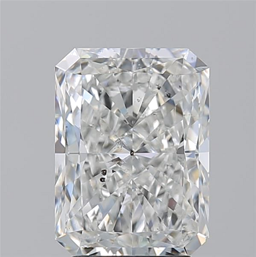 3.5 carat F-SI2 Natūralus Radiant Deimantas (1)