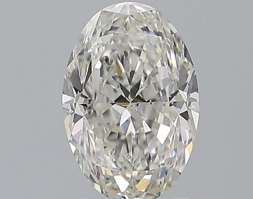 2.5 carat G-SI2 Natūralus Oval Deimantas (1)
