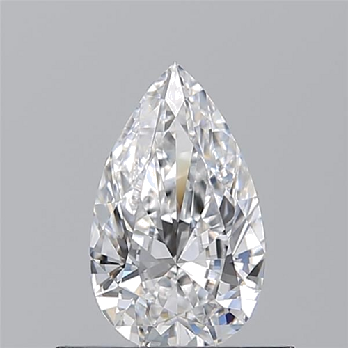 0.5 carat D-VS1 Natūralus Pear Deimantas (1)
