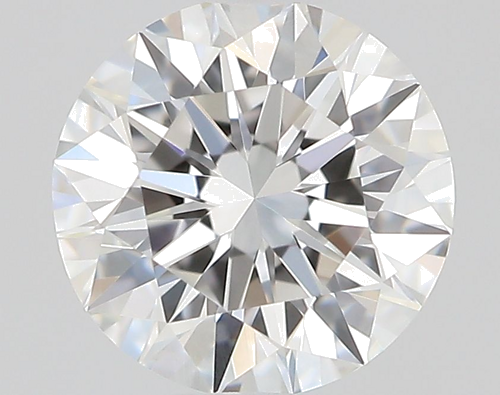 0.5 carat F-VVS1 Excellent cut Natūralus Round Deimantas (1)