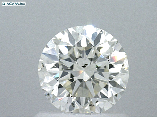 1.0 carat I-SI1 GD cut Natūralus Round Deimantas (1)
