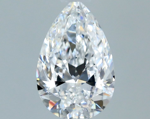 0.7 carat D-VS1 Natūralus Pear Deimantas (1)