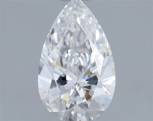 0.4 carat E-VS2 Natūralus Pear Deimantas (1)