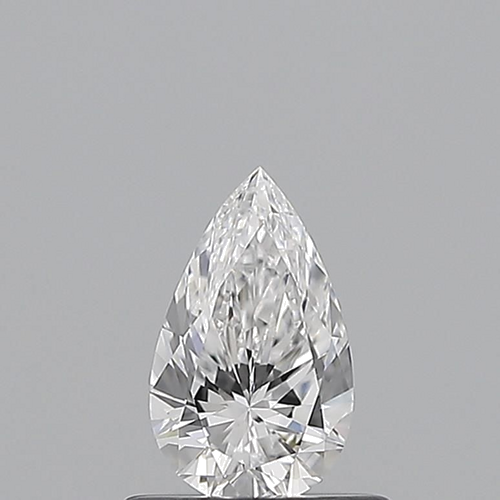 0.52 carat D-VVS2 Natūralus Pear Deimantas (1)