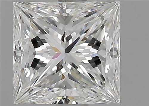 1.54 carat G-VVS2 Natūralus Princess Deimantas (1)