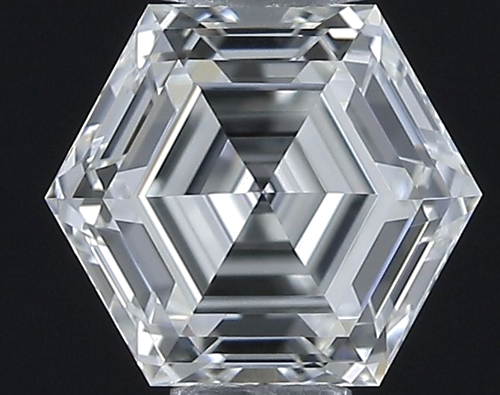 0.52 carat G-VS2 Natūralus Hexagonal Deimantas (1)