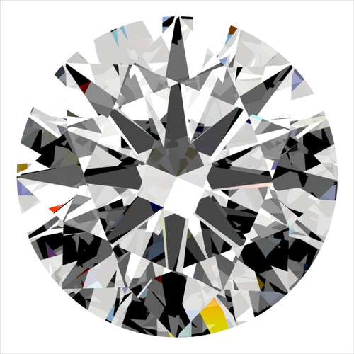 0.3 carat D-VS1 Excellent cut Natūralus Round Deimantas (1)