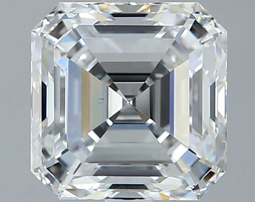1.51 carat E-VS1 Natūralus Asscher Deimantas (1)