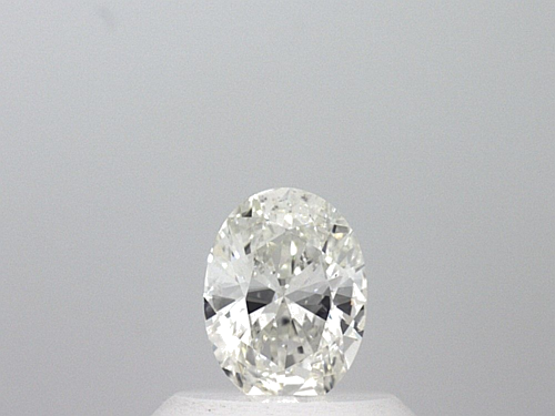 0.46 carat I-SI1 Natūralus Oval Deimantas (1)