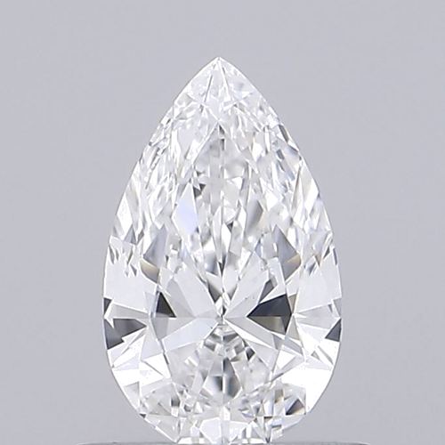0.5 carat E-VS1 Natūralus Pear Deimantas (1)