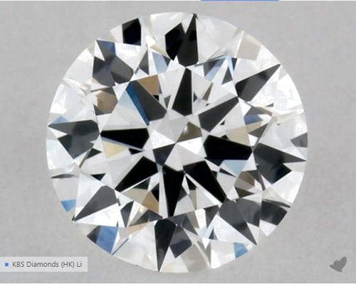 0.3 carat E-VS1 Excellent cut Natūralus Round Deimantas (1)