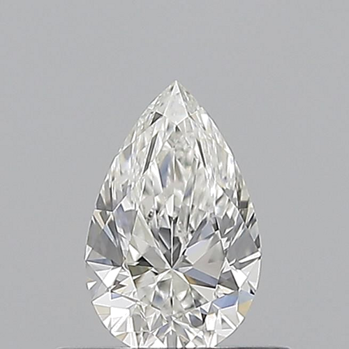 0.51 carat G-IF Natūralus Pear Deimantas (1)