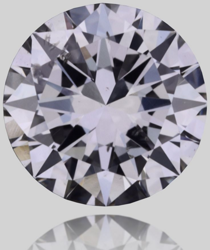 0.5 carat F-SI2 Very Good cut Natūralus Round Deimantas (1)