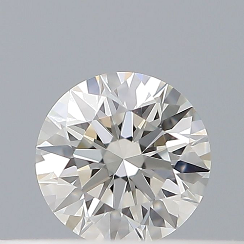 0.19 carat G-VVS1 Excellent cut Natūralus Round Deimantas (1)