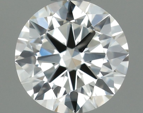0.5 carat K-VVS2 GD cut Natūralus Round Deimantas (1)