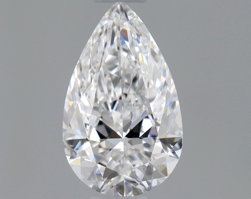 0.47 carat D-IF Natūralus Pear Deimantas (1)