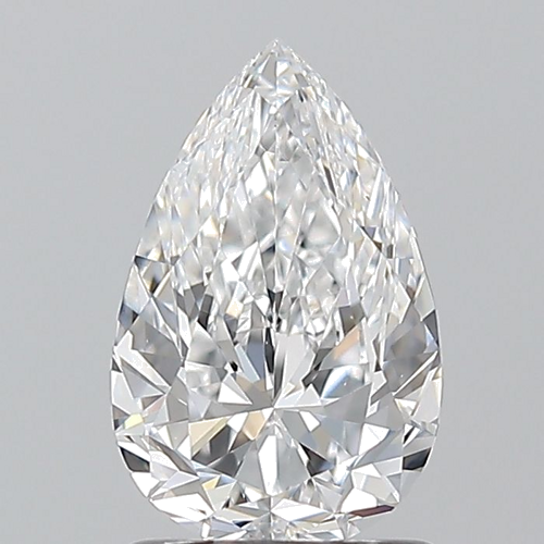 1.2 carat D-VS2 Natūralus Pear Deimantas (1)