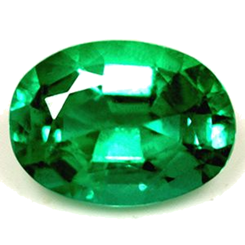 0.6 carat GREEN Oval Smaragdas (1)