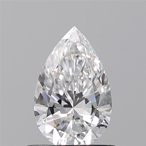 0.7 carat D-IF Natūralus Pear Deimantas (1)