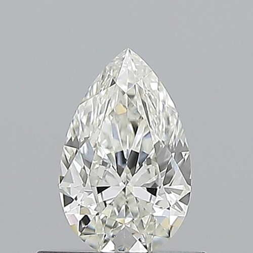 0.5 carat I-VVS2 Natūralus Pear Deimantas (1)