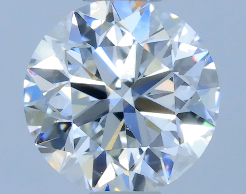 0.5 carat F-VS2 Very Good cut Natūralus Round Deimantas (1)