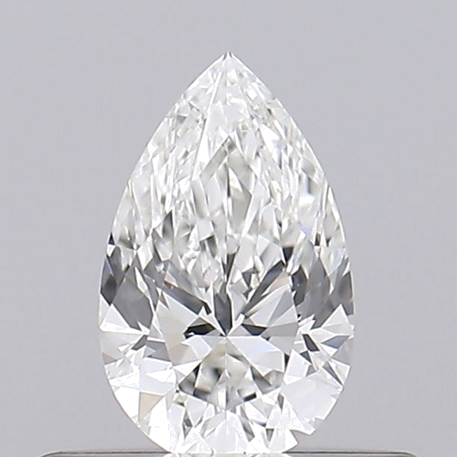 0.31 carat G-VVS2 Natūralus Pear Deimantas (1)
