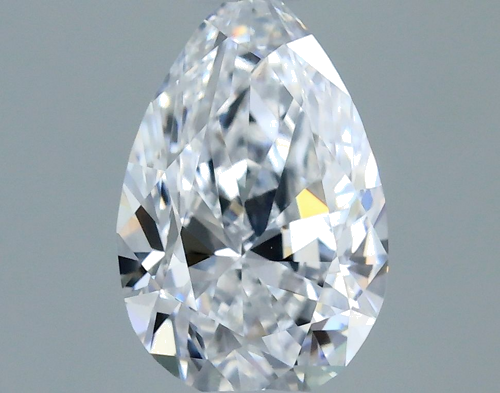 0.41 carat D-VS1 Natūralus Pear Deimantas (1)