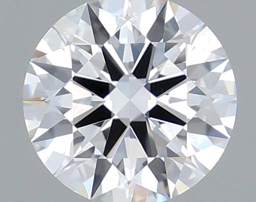 0.52 carat F-VVS2 Excellent cut Natūralus Round Deimantas (1)
