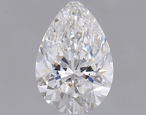 0.33 carat F-IF Natūralus Pear Deimantas (1)