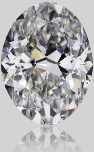 1.51 carat E-SI1 Natūralus Oval Deimantas (1)