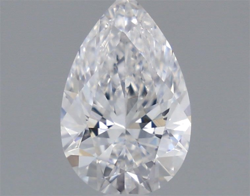 0.53 carat D-VS2 Natūralus Pear Deimantas (1)