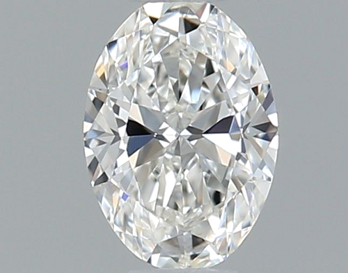0.35 carat G-VVS2 Natūralus Oval Deimantas (1)