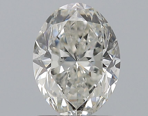 1.5 carat H-SI2 Natūralus Oval Deimantas (1)
