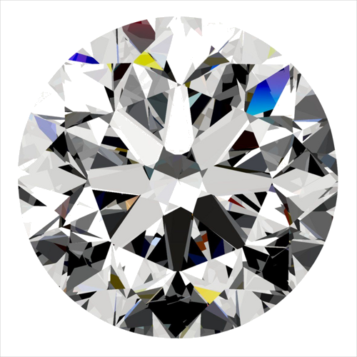 0.3 carat F-VS1 GD cut Natūralus Round Deimantas (1)