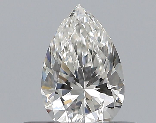 0.31 carat H-VVS2 Natūralus Pear Deimantas (1)