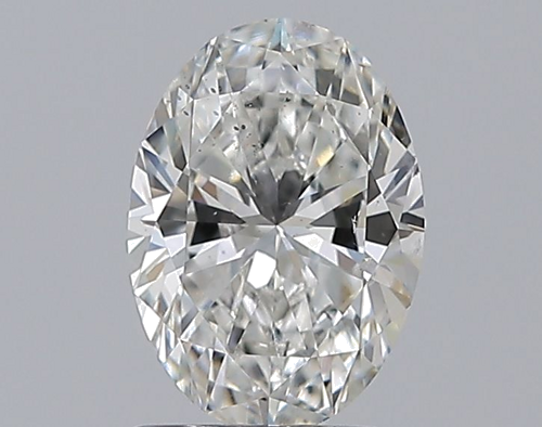 1.21 carat G-SI1 Natūralus Oval Deimantas (1)