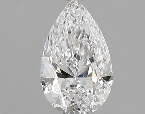 0.7 carat D-SI1 Natūralus Pear Deimantas (1)