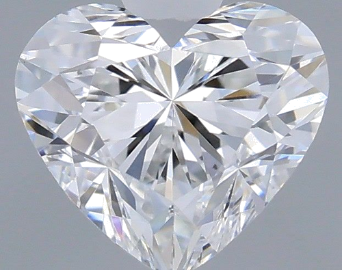 0.41 carat E-VS2 Natūralus Heart Deimantas (1)