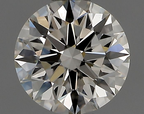 0.41 carat K-VVS2 Excellent cut Natūralus Round Deimantas (1)