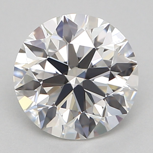 0.59 carat F-VVS1 Excellent cut Natūralus Round Deimantas (1)