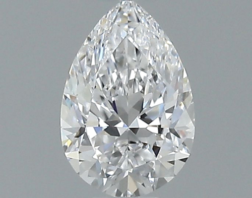 0.36 carat D-IF Natūralus Pear Deimantas (1)