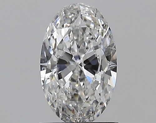 1.01 carat F-SI2 Natūralus Oval Deimantas (1)