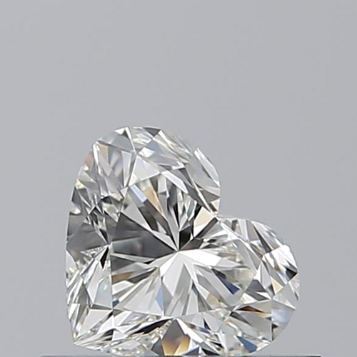 0.5 carat J-VVS2 Natūralus Heart Deimantas (1)